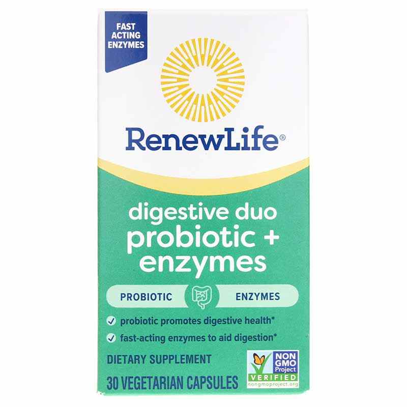 Digestive Duo Probiotic + Enzymes, Renew Life